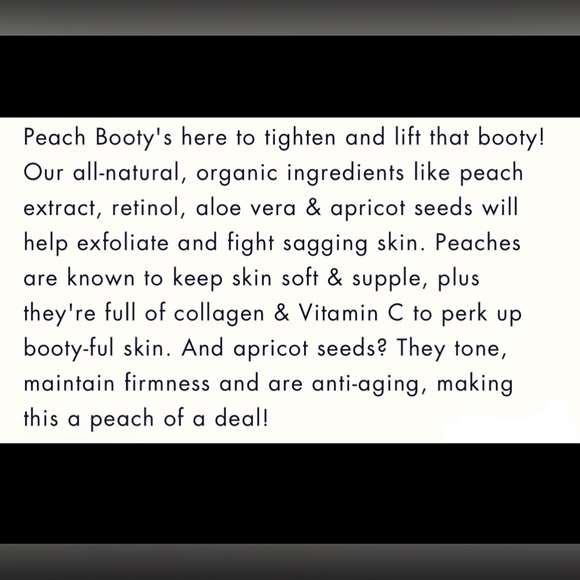 Aminnah Peach Booty Tightening & Lifting Polish New - Picture 5 of 5